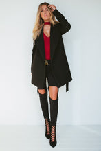 Load image into Gallery viewer, Renee Coat (Black)
