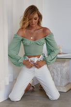 Load image into Gallery viewer, Absolute Crop Top (Pistachio)