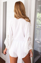 Load image into Gallery viewer, Bohemian Dream Playsuit (White)