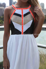 Load image into Gallery viewer, Cage Back Sequin Jewel Dress