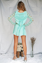 Load image into Gallery viewer, Crochet Daisy Dress (Mint)