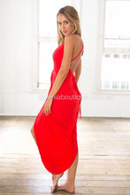 Load image into Gallery viewer, Eyes On You Maxi Dress (Red)