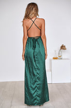Load image into Gallery viewer, Girl On Fire Maxi Dress (Green)