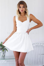 Load image into Gallery viewer, Heart Cut Out Dress (White)