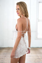 Load image into Gallery viewer, Inka Lace Dress (Beige)