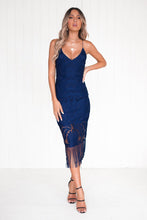 Load image into Gallery viewer, Khaleesi Dress (Navy)