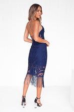 Load image into Gallery viewer, Khaleesi Dress (Navy)