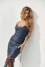 Load image into Gallery viewer, Khaleesi Dress (Steel Blue)