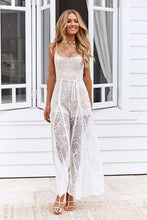 Load image into Gallery viewer, Love Lace Jumpsuit (White)