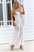 Load image into Gallery viewer, Love Lace Jumpsuit (White)