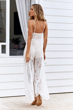 Load image into Gallery viewer, Love Lace Jumpsuit (White)