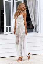Load image into Gallery viewer, Love Lace Jumpsuit (White)
