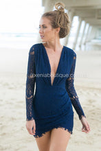 Load image into Gallery viewer, Lucky Charm 2.0 Dress (Navy)