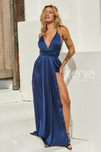 Load image into Gallery viewer, Girl On Fire Maxi Dress (Navy)