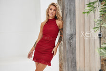 Load image into Gallery viewer, Rivers Dress (Wine)