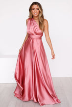 Load image into Gallery viewer, The Perfect Date Satin Maxi Dress (Rose)