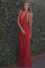 Load image into Gallery viewer, The Perfect Date Multiway Maxi Dress (Red)