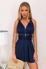 Load image into Gallery viewer, The Perfect Date Dress (Navy)