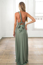 Load image into Gallery viewer, The Perfect Date Multiway Maxi Dress (Khaki)