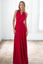 Load image into Gallery viewer, The Perfect Date Multiway Maxi Dress (Red)