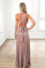 Load image into Gallery viewer, The Perfect Date Multiway Maxi Dress (Mocha)