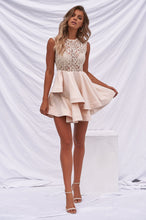 Load image into Gallery viewer, Wilde Willow Lace Dress (Beige)