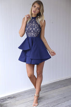 Load image into Gallery viewer, Wilde Willow Lace 2.0 Dress (Navy)