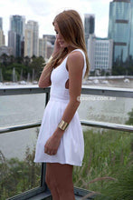Load image into Gallery viewer, Heart Cut Out Dress (White)