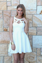 Load image into Gallery viewer, All Eyes On Me Dress (White)
