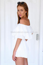Load image into Gallery viewer, Ambrose Romper (White)

