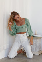 Load image into Gallery viewer, Absolute Crop Top (Pistachio)
