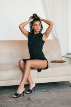 Load image into Gallery viewer, Don't Blame Me Midi Dress (Black)
