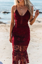 Load image into Gallery viewer, Estelle Dress (Wine)
