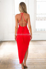 Load image into Gallery viewer, Eyes On You Maxi Dress (Red)
