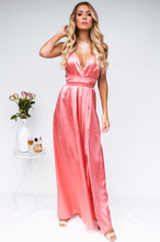 Load image into Gallery viewer, Girl On Fire Maxi Dress (Rose)
