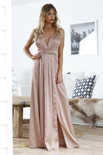 Load image into Gallery viewer, Girl On Fire Maxi Dress (Mocha)
