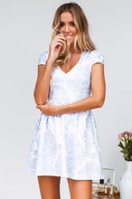 Load image into Gallery viewer, Gold Foil Dress (Blue)

