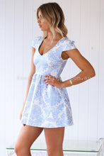 Load image into Gallery viewer, Gold Foil Dress (Blue)
