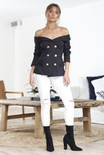 Load image into Gallery viewer, Hudson Skinny Ripped Jeans (White)
