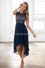Load image into Gallery viewer, Higher Love Midi Dress (Navy)
