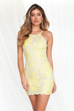 Load image into Gallery viewer, Inka Lace Dress (Yellow)

