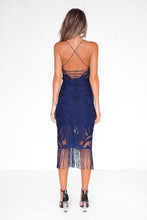 Load image into Gallery viewer, Khaleesi Dress (Navy)
