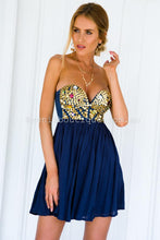 Load image into Gallery viewer, Lobey Molly Dress (Navy)
