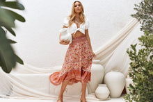 Load image into Gallery viewer, Komodo Maxi Skirt (Pink Print)
