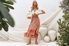 Load image into Gallery viewer, Komodo Maxi Skirt (Pink Print)
