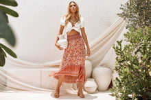 Load image into Gallery viewer, Komodo Maxi Skirt (Pink Print)
