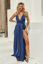 Load image into Gallery viewer, Girl On Fire Maxi Dress (Navy)
