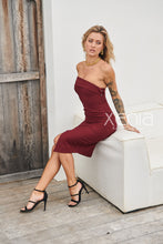 Load image into Gallery viewer, In My Love Dress (Burgundy)
