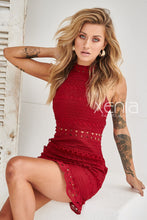 Load image into Gallery viewer, Rivers Dress (Wine)
