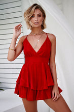 Load image into Gallery viewer, Ocean View Romper (Red)
